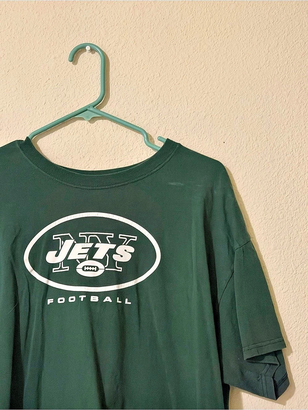 Jets Football Green Short Sleeve Tee Like New